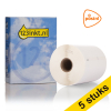 Aanbieding: 5x 123inkt LW650XL PRO 1933086 / 2112287 extra grote duurzame PostNL verzendetiketten 650808 - 1