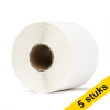 Aanbieding: 5x 123inkt LW650XL PRO S0904980 extra grote DHL en Bpost verzendetiketten