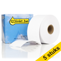 Aanbieding: 5x 123inkt LW650XL PRO afspraak- en naambadgekaartjes niet-zelfklevend (89 x 51 mm) 650826