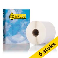 Aanbieding: 5x 123inkt LW650XL PRO duurzame verzendetiketten (102 x 59 mm) 650810