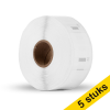 Aanbieding: 5x 123inkt LW650XL PRO duurzame vierkante etiketten (25 x 25 mm) 650817 - 1
