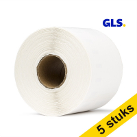 Aanbieding: 5x 123inkt LW650XL PRO extra grote GLS verzendlabels (104 x 159 mm) 653206
