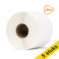 Aanbieding: 5x 123inkt LW650XL PRO extra grote PostNL verzendetiketten (159 x 104 mm) 650806