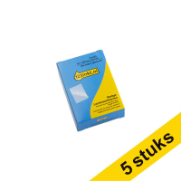 Aanbieding: 5x 123inkt badge lamineerhoes 67 x 99 mm glanzend 2x125 micron (100 stuks) 303149
