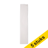 Aanbieding: 5x 123inkt crêpepapier 250 x 50 cm wit FSC® Mix Credit