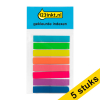 Aanbieding: 5x 123inkt gekleurde indexen 45 x 8 mm (8 x 20 tabs)