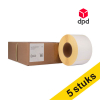Aanbieding: 5x 123inkt huismerk vervangt Zebra Z-Perform 1000D DPD verzendlabels (3006306-T) 100 x 150 mm (4 rollen) 653416 - 1