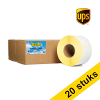Aanbieding: 5x 123inkt huismerk vervangt Zebra Z-Perform 1000D UPS label (3007096-T) 102 x 152 mm (4 rollen) 653191