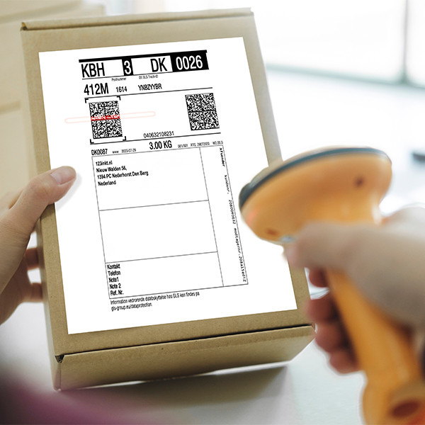 Aanbieding: 5x 123inkt huismerk vervangt Zebra Z-Select 2000D GLS label (800264-605) 102 x 152 mm (12 rollen) 653248 - 2