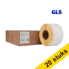 Aanbieding: 5x 123inkt huismerk vervangt Zebra Z-Select 2000D GLS label (800740-605) 102 x 152 mm (4 rollen) 653252 - 1