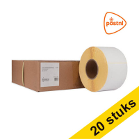 Aanbieding: 5x 123inkt huismerk vervangt Zebra Z-Select 2000D PostNL label (800740-605) 102 x 152 mm (4 rollen) 653132