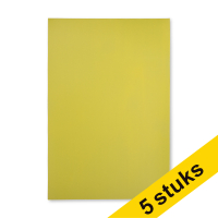 Aanbieding: 5x 123inkt magnetisch vel geel/groen (20 x 30 cm)
