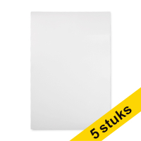 Aanbieding: 5x 123inkt magnetisch vel wit (20 x 30 cm)