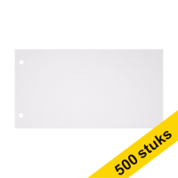 Aanbieding: 5x 123inkt scheidingsstrook 120 x 225 mm wit (100 stuks)