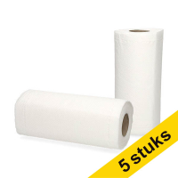Aanbieding: 5x 123schoon keukenrol 2-laags 2 x 50 vellen