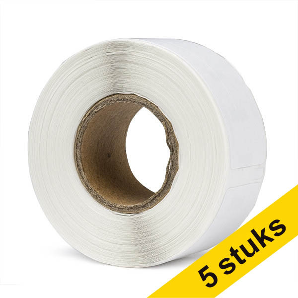 Aanbieding: 5x Dymo S0722460 / 99017 hangmapetiketten (123inkt huismerk) nieuwe versie 650897 - 1