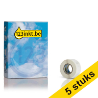 Aanbieding: 5x Dymo S0722460 / 99017 hangmapetiketten (123inkt huismerk) nieuwe versie 650897