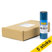 Aanbieding: 5x Zebra 3200 wax/hars ribbon (03200GS11007) 110 mm x 74 m (5 ribbons) 123inkt huismerk
