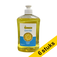 Aanbieding: 6x 123schoon afwasmiddel Yellow Sensation (500 ml)