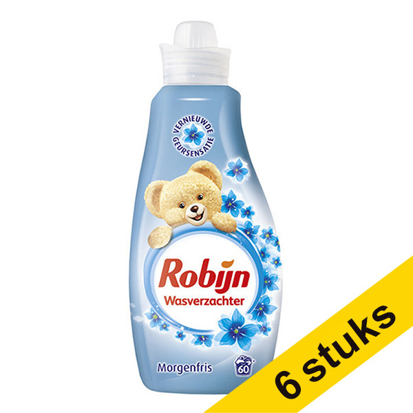 Aanbieding: 6x Robijn Morgenfris wasverzachter 1,5 liter (60 wasbeurten)  SRO00213 - 1
