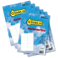 Aanbieding Visitekaartjes 5 sets + 1 GRATIS (totaal 1.500 kaartjes)  060710