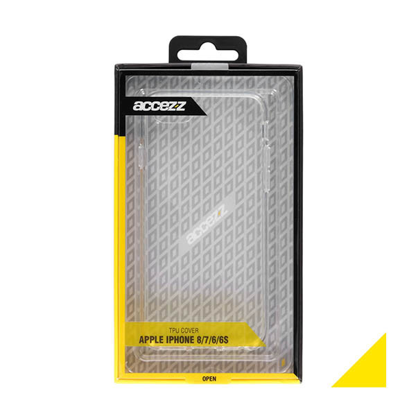 Accezz Clear Backcover Apple iPhone SE (2020 / 2022) / 8 / 7 / 6(s) transparant 137712 - 3