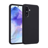 Accezz Liquid Silicone Backcover Samsung Galaxy A36 / A56 zwart 137762