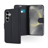 Accezz Wallet Softcase Bookcase Samsung Galaxy S25 zwart 137780 - 1