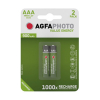 Agfaphoto oplaadbare Micro AAA batterij 2 stuks