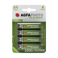 Agfaphoto oplaadbare Mignon AA batterij (4 stuks) 131-802718 290028