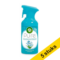Aanbieding: 5x Air Wick Aerosol Pure Lentedauw luchtverfrisser (250 ml)