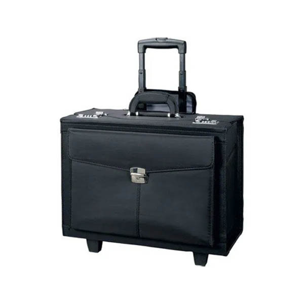 Alco - Alassio Rocco pilotenkoffer zwart 297975 - 1