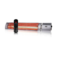 Alpina infrarood terrasverwarmer (2000W, ruimtes tot 18m², wit) 298282