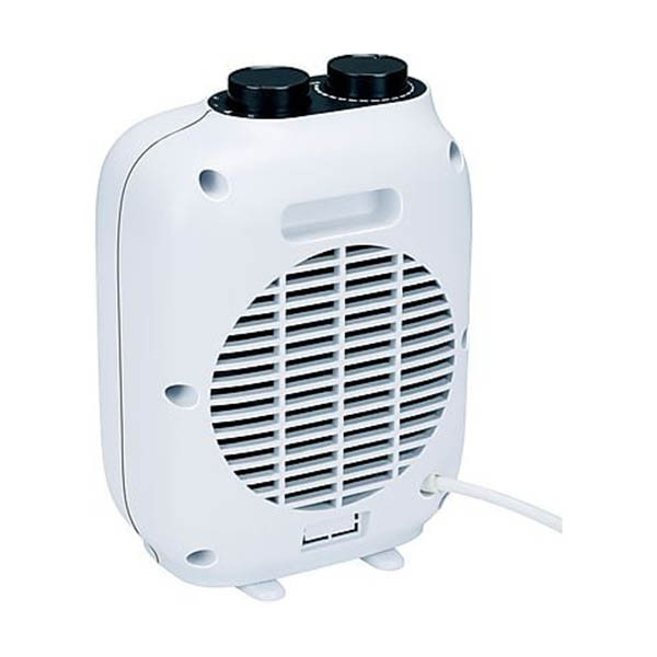 Alpina ventilatorkachel (1500W, ruimtes tot 15m², wit) 298281 - 2