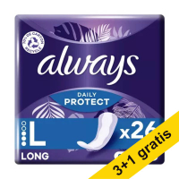 Aanbieding: 4x Always Daily Protect inlegkruisjes long (26 stuks) SAL01181