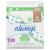 Always Cotton Protection maandverband size 2 long (9 stuks) SAL00109 - 1