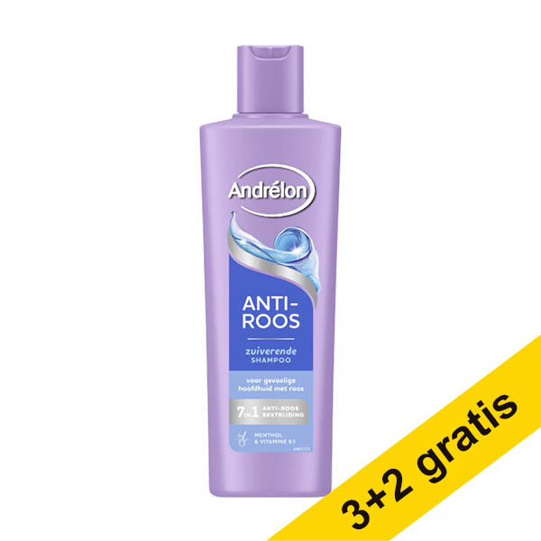 Aanbieding: 5x Andrélon Anti-Roos shampoo (250 ml) SAN00637 - 1