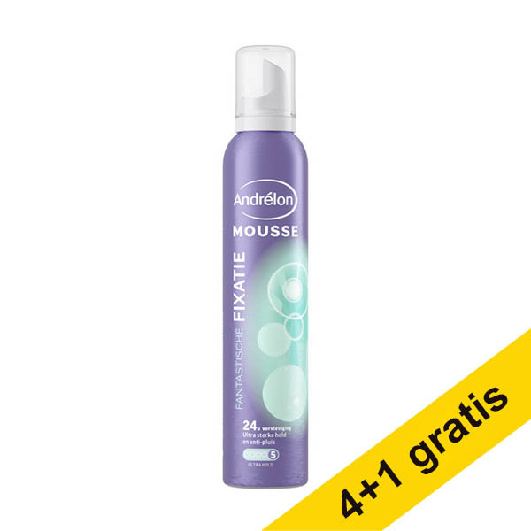 Aanbieding: 5x Andrélon Fantastische Fixatie mousse (200 ml) SAN00661 - 1