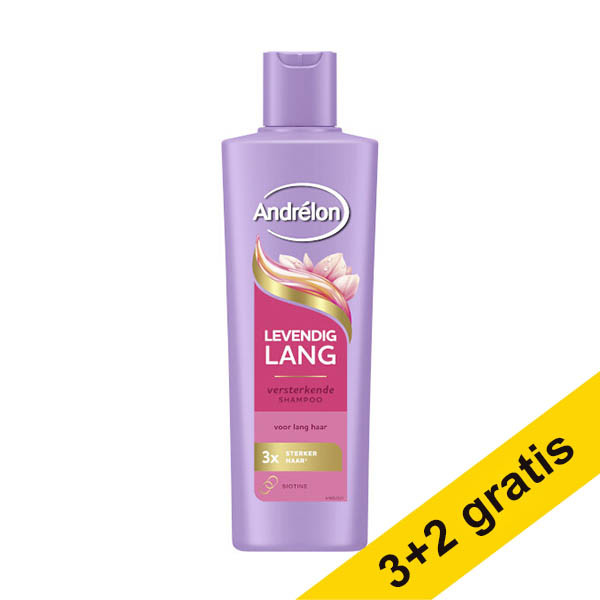 Aanbieding: 5x Andrélon Levendig Lang shampoo (250 ml) SAN00641 - 1