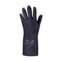 Ansell AlphaTec 29-500 latex koudebestendige werkhandschoen zwart maat 9/L (12 paar) 19029009 SSA07073