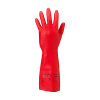 Ansell AlphaTec Solvex 37-900 werkhandschoen rood maat 8/M (12 paar) 19037708 SSA07089