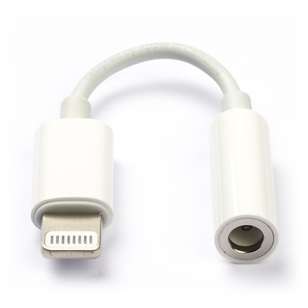 Apple Lightning naar 3.5 mm jack adapter wit K010901184 - 1