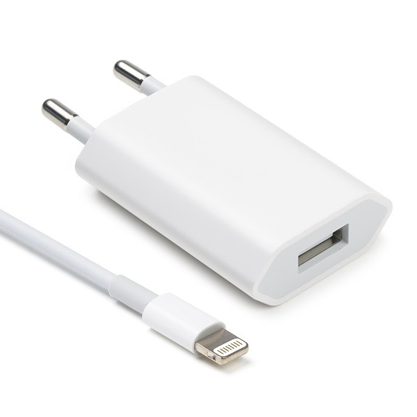 composiet schetsen Gezond iPhone oplader Apple 1 poort (USB A, 5W, Lightning kabel) Apple 123inkt.be