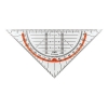 Aristo GeoCollege geodriehoek (16 cm)