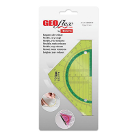 Aristo geoflex geodriehoek flexibel neon groen (16 cm) AR-23009NG 206856