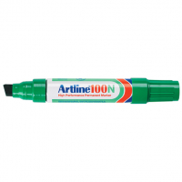 Artline 100 permanent marker groen (7,5 - 12 mm schuin)  238918