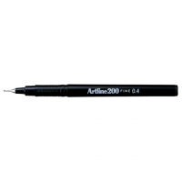 Artline 200 fineliner zwart 0643203 238363