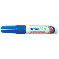 Artline 30 permanent marker blauw (2 - 5 mm schuin) 0630201 238908
