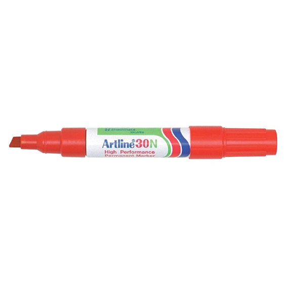 Artline 30 permanent marker rood (2 - 5 mm schuin) 0630202 238907 - 1