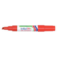 Artline 30 permanent marker rood (2 - 5 mm schuin) 0630202 238907
